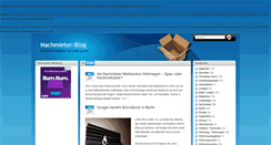 Desktop Screenshot of nachmieter-blog.de